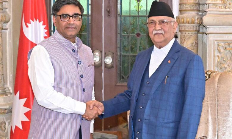 भारतीय विदेश सचिव विक्रम मिस्रीको दुई दिने नेपाल भ्रमण