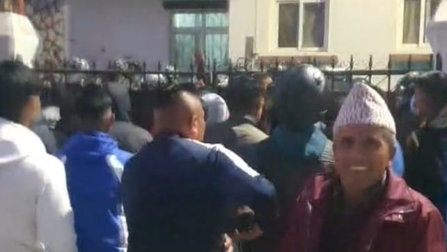 बस दुर्घटनापछि मन्थली तनावग्रस्त :