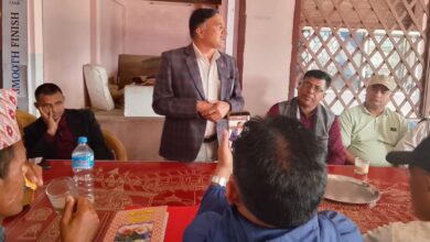 पूर्व सुरक्षा कर्मी परिषद नेपाल सिन्धुलीद्वारा नयाँ वर्षको शुभकामना आदान–प्रदान कार्यक्रम गरियो