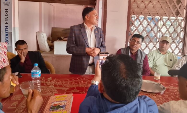 पूर्व सुरक्षा कर्मी परिषद नेपाल सिन्धुलीद्वारा नयाँ वर्षको शुभकामना आदान–प्रदान कार्यक्रम गरियो