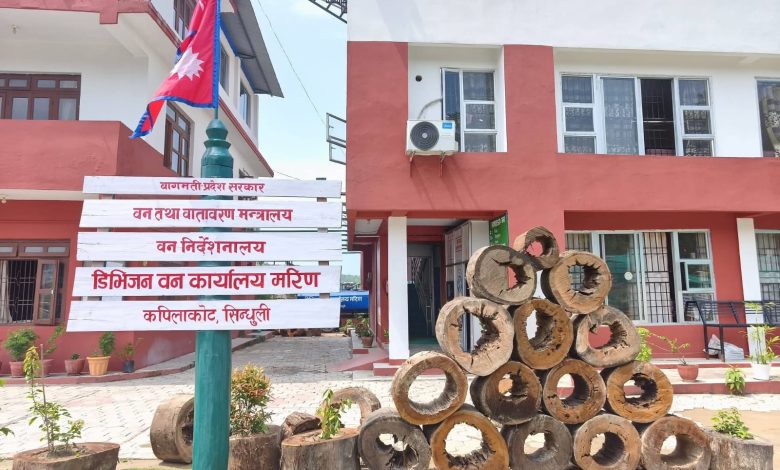 डिभिजन वन कार्यालय मरिणद्वारा ६ कराेड बढि राजश्व संकलन