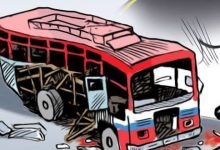 ओखलढुङगा जाने बस सिन्धुली वि पीमा दुर्घटना,